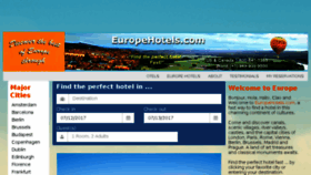 What Antwerphotels.com website looked like in 2017 (6 years ago)