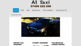 What Airporttaxibrighton.com website looked like in 2017 (6 years ago)
