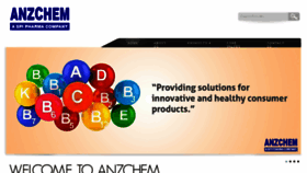 What Anzchem.com.au website looked like in 2017 (6 years ago)