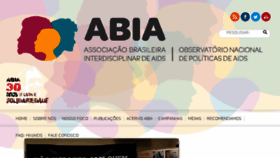 What Abiaids.org.br website looked like in 2017 (9 years ago)
