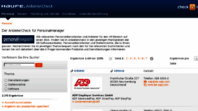What Anbietercheck.de website looked like in 2017 (6 years ago)