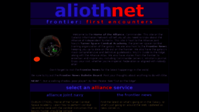 What Alioth.net website looked like in 2017 (6 years ago)