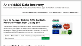 What Android-ios.data-photo-recovery-tips.com website looked like in 2017 (6 years ago)
