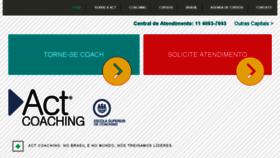 What Actcoaching.com.br website looked like in 2017 (6 years ago)
