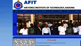 What Afit.edu.ng website looked like in 2017 (6 years ago)