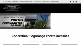 What Acocortante.com.br website looked like in 2017 (6 years ago)
