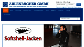 What Aulenbacher.de website looked like in 2017 (6 years ago)