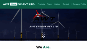 What Awtenergy.com website looked like in 2017 (6 years ago)