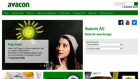 What Avacon.de website looked like in 2017 (6 years ago)