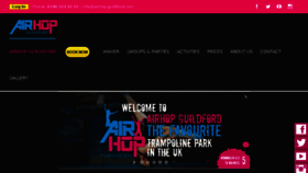 What Airhop-guildford.com website looked like in 2017 (6 years ago)