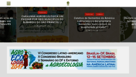 What Agroecologia.org.br website looked like in 2017 (6 years ago)