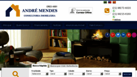 What Andremendesimoveis.com.br website looked like in 2017 (6 years ago)