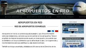 What Aeropuertosenred.com website looked like in 2017 (6 years ago)