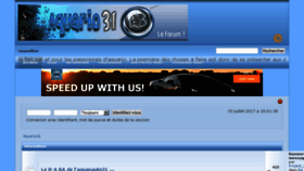 What Aquario31.fr website looked like in 2017 (6 years ago)