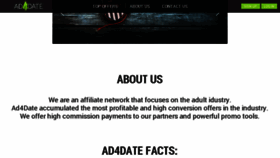 What Ad4date.com website looked like in 2017 (6 years ago)