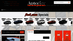 What Autoflex.com website looked like in 2017 (6 years ago)