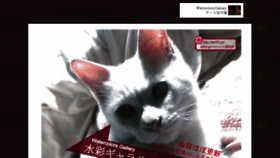 What Art55.jp website looked like in 2017 (6 years ago)