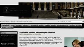 What Avocats-coubris-courtois-et-associes.fr website looked like in 2017 (6 years ago)