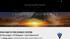 What Amazingmoments.org website looked like in 2017 (6 years ago)