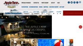 What Applefarm.com website looked like in 2017 (6 years ago)