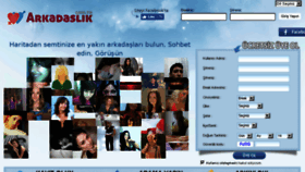 What Arkadaslik.com website looked like in 2017 (6 years ago)