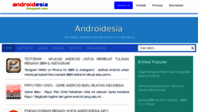What Aplikasi-android.com website looked like in 2017 (6 years ago)