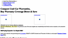 What Autoservicewarranty.com website looked like in 2017 (6 years ago)