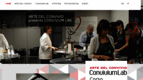 What Artedelconvivio.it website looked like in 2017 (6 years ago)