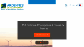 What Ardennes-developpement.com website looked like in 2017 (6 years ago)