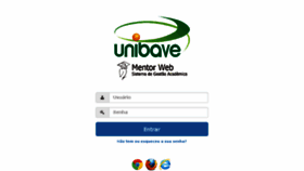 What Academico.unibave.net website looked like in 2017 (6 years ago)