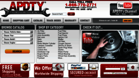 What Apdty.com website looked like in 2017 (6 years ago)