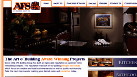 What Afsbuildinggroup.com website looked like in 2017 (6 years ago)