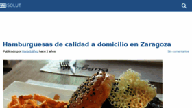 What Absolutzaragoza.com website looked like in 2017 (6 years ago)
