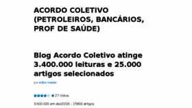 What Acordocoletivo.org website looked like in 2017 (6 years ago)