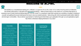 What Acpwc.com website looked like in 2017 (6 years ago)