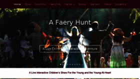 What Afaeryhunt.com website looked like in 2017 (6 years ago)