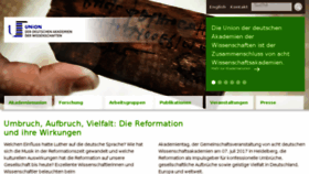 What Akademienunion.de website looked like in 2017 (6 years ago)