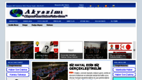 What Akyazim.net website looked like in 2017 (6 years ago)