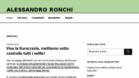 What Alessandroronchi.net website looked like in 2017 (6 years ago)