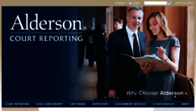 What Aldersonreporting.com website looked like in 2017 (6 years ago)