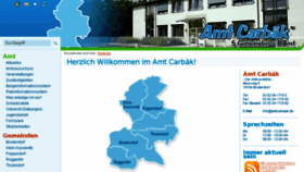 What Amtcarbaek.de website looked like in 2017 (6 years ago)