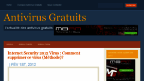 What Antivirusgratuits.org website looked like in 2017 (6 years ago)
