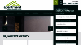 What Apartmentpolska.pl website looked like in 2017 (6 years ago)