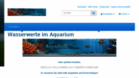 What Aquarium-laden.de website looked like in 2017 (6 years ago)