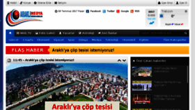 What Araklimedya.com website looked like in 2017 (6 years ago)