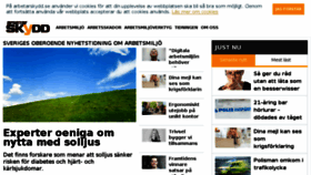 What Arbetarskydd.se website looked like in 2017 (6 years ago)