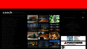 What Arch.cz website looked like in 2017 (8 years ago)