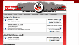 What Arche90-forum.de website looked like in 2017 (6 years ago)