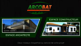 What Arcobat.fr website looked like in 2017 (6 years ago)