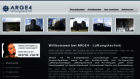 What Arge4.com website looked like in 2017 (6 years ago)